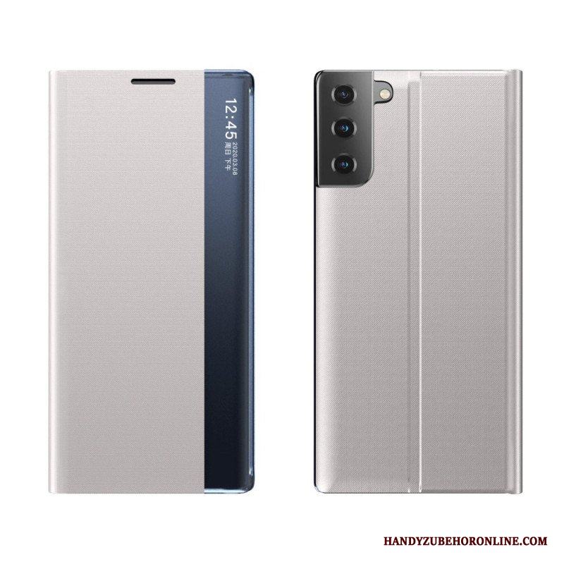 Skal Samsung Galaxy S21 5G Texturerat Konstläder