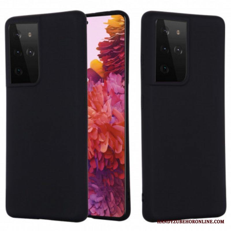 Skal Samsung Galaxy S21 Ultra 5G Flytande Silikondesign
