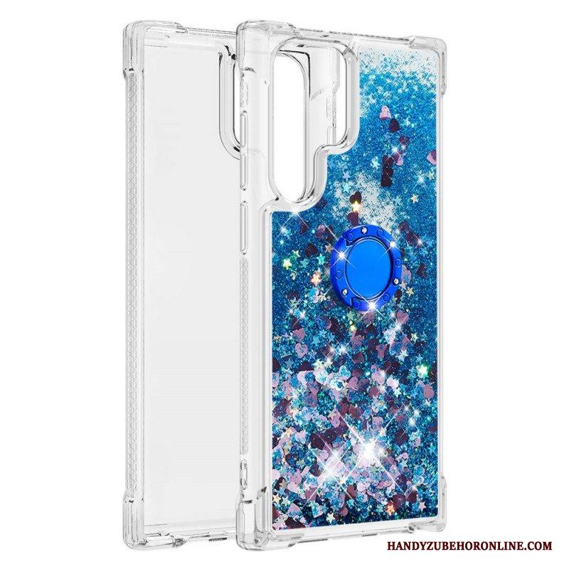 Skal Samsung Galaxy S22 Ultra 5G Glitter Ring-bracket