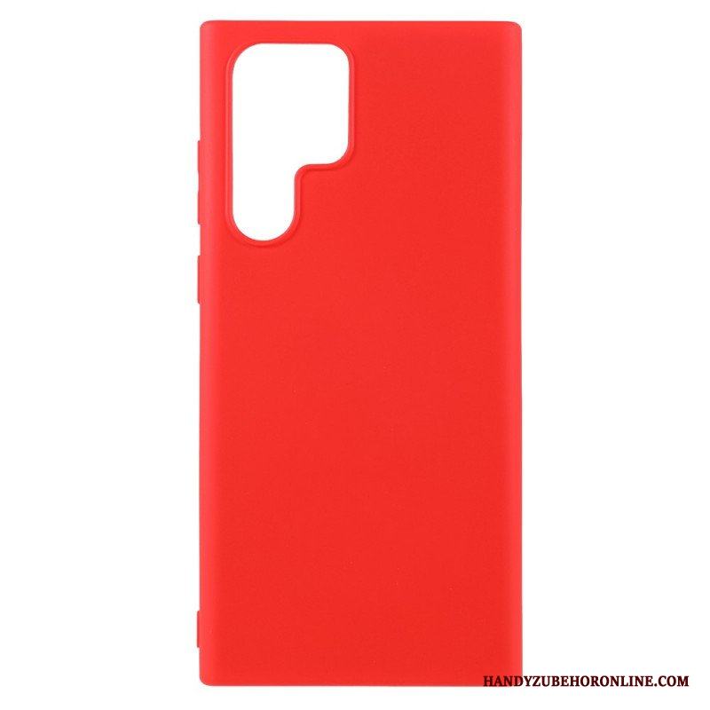 Skal Samsung Galaxy S22 Ultra 5G X-level Flytande Silikon