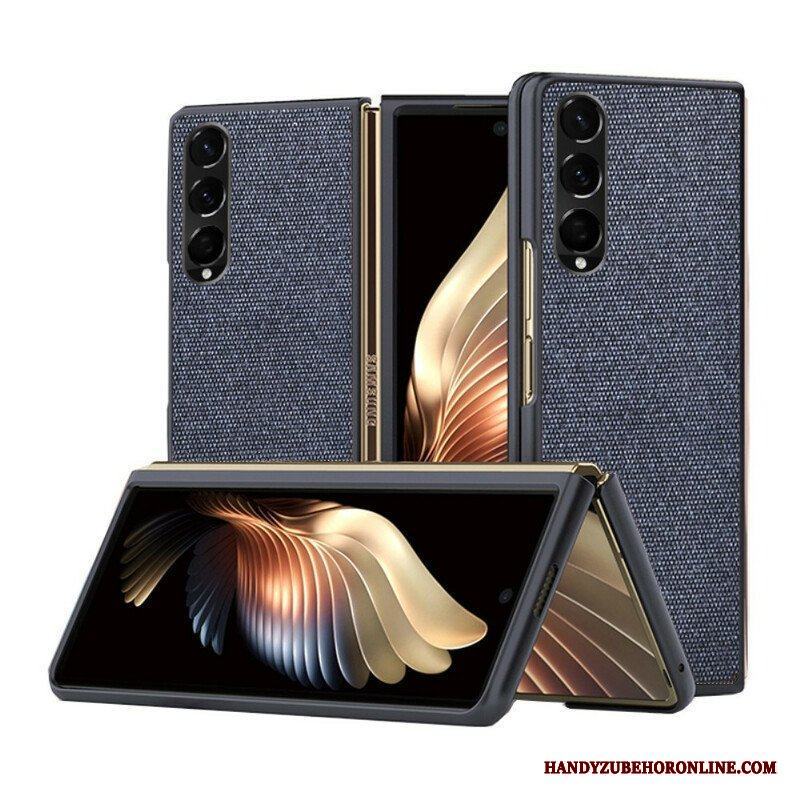 Skal Samsung Galaxy Z Fold 3 5G Texturerad Lädereffekt