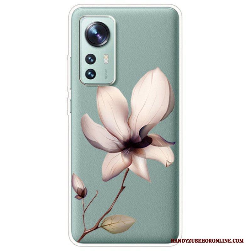 Skal Xiaomi 12 / 12X Transparent En Blomma