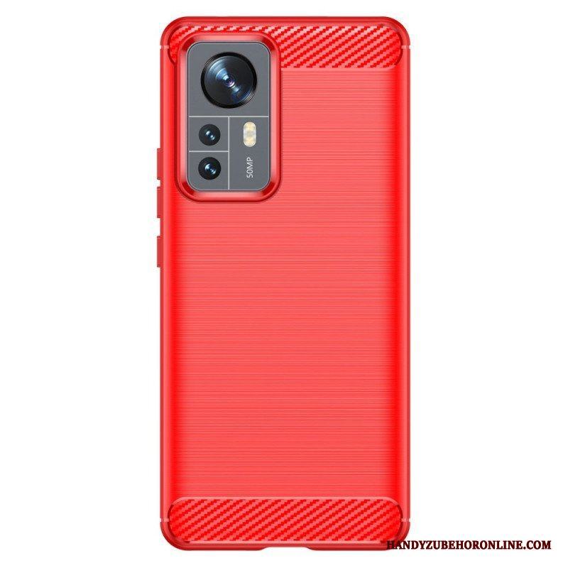 Skal Xiaomi 12 Pro Borstad Kolfiber