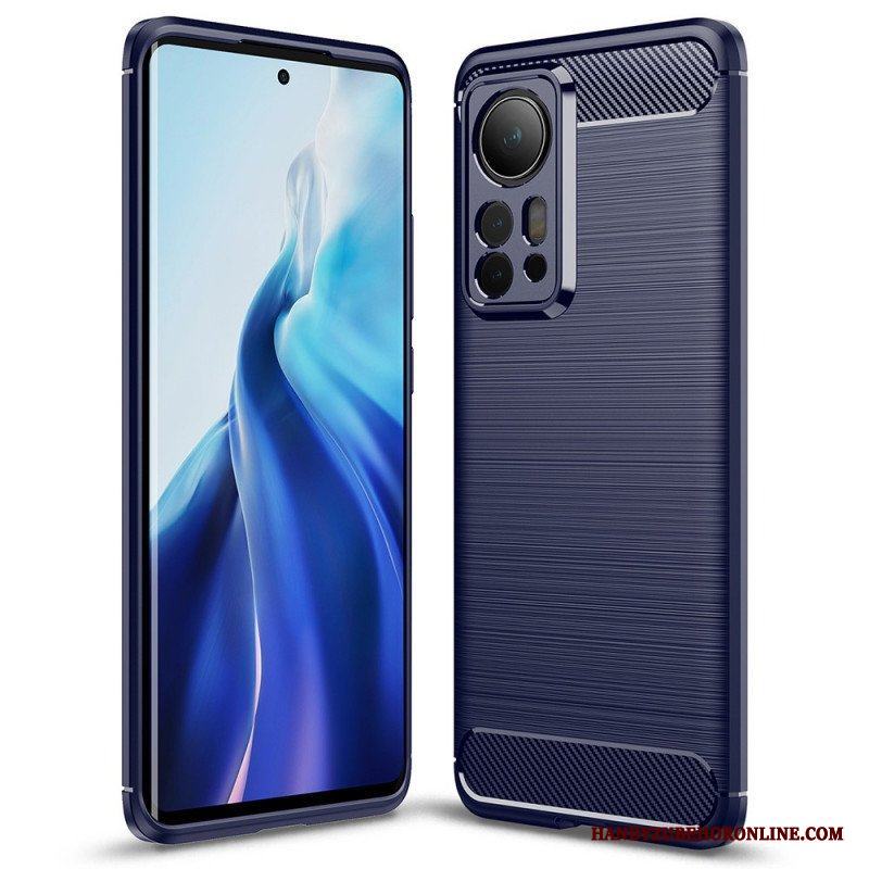 Skal Xiaomi 12 Pro Borstad Kolfiber