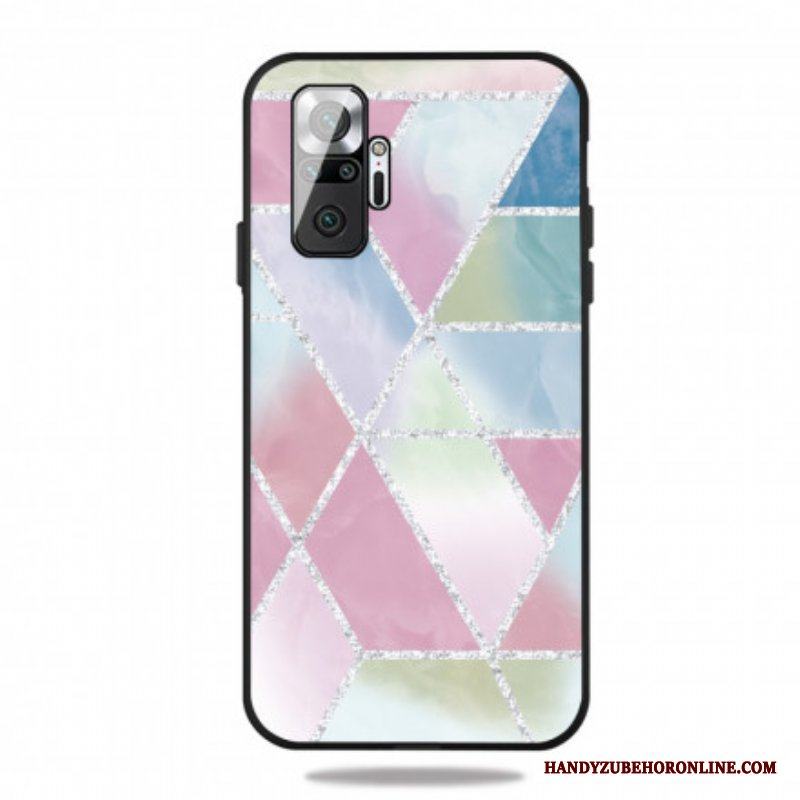 Skal Xiaomi Redmi Note 10 Pro Glitter Marmor