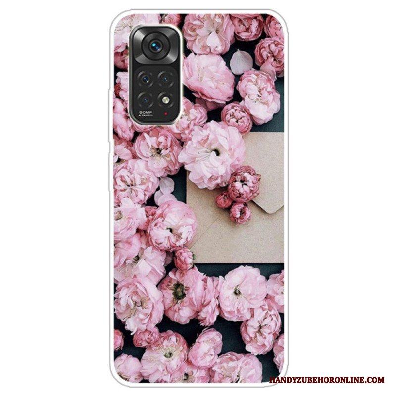 Skal Xiaomi Redmi Note 11 / 11S Intensiva Blommor