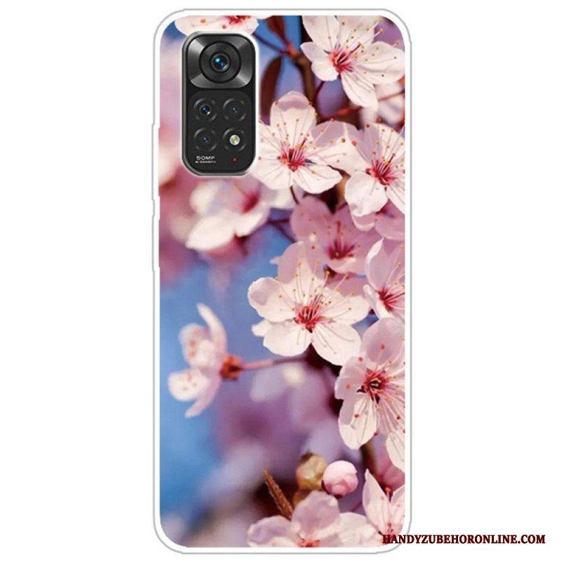 Skal Xiaomi Redmi Note 11 Pro / 11 Pro 5G Realistiska Blommor