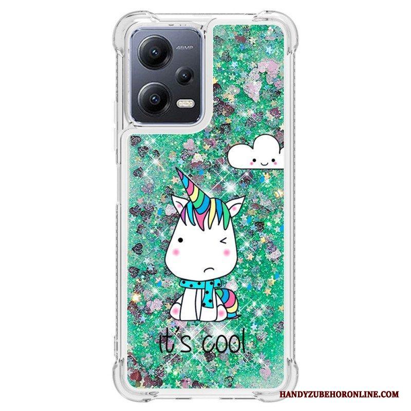 Skal Xiaomi Redmi Note 12 5G Glitter Enhörningar