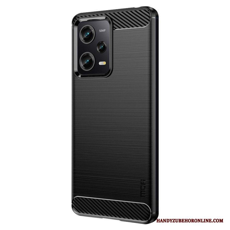 Skal Xiaomi Redmi Note 12 Pro Mofi Borstad Kolfiber