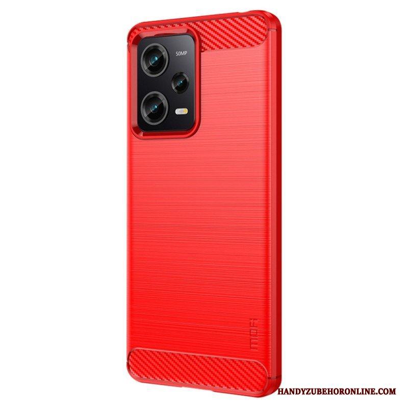 Skal Xiaomi Redmi Note 12 Pro Mofi Borstad Kolfiber