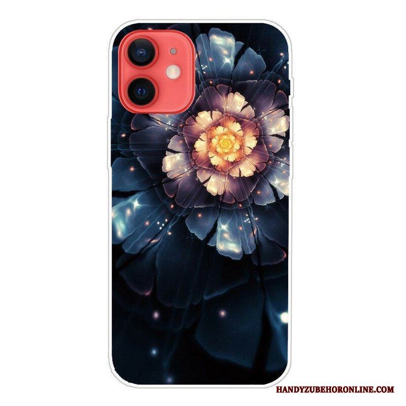 Skal iPhone 13 Mini Flexibla Blommor