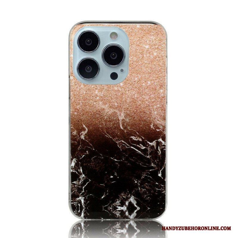 Skal iPhone 13 Pro Förenklad Marmor
