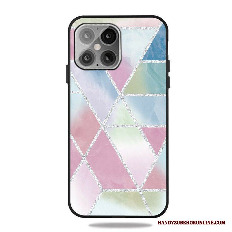 Skal iPhone 13 Pro Glitter Marmor