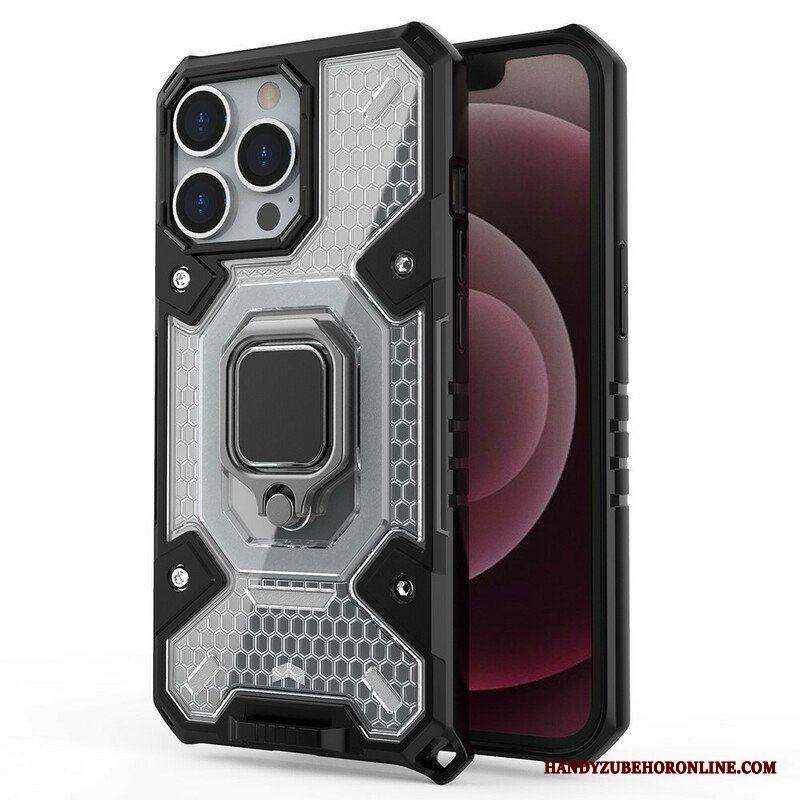 Skal iPhone 13 Pro Honeycomb Med Ring