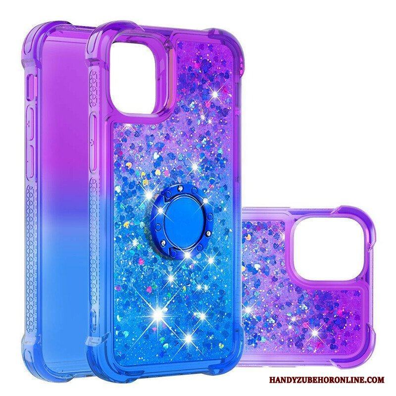 Skal iPhone 13 Pro Max Glitter Ring-bracket