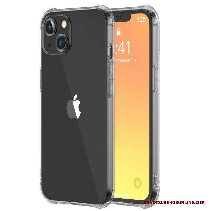 Skal iPhone 13 Pro Max Transparenta Leeu Skyddskuddar