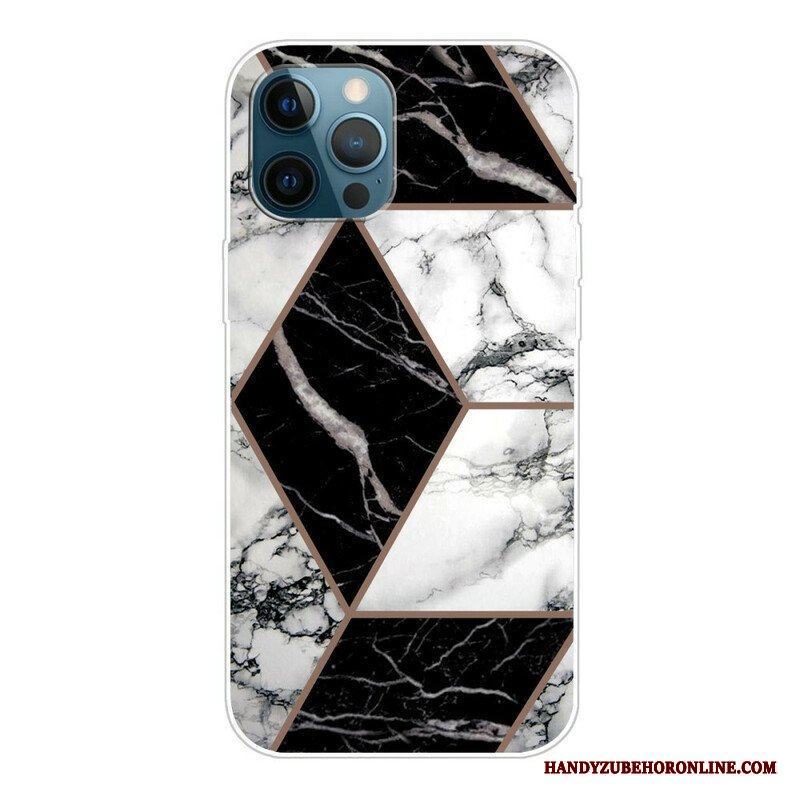Skal iPhone 13 Pro Variabel Geometrisk Marmor