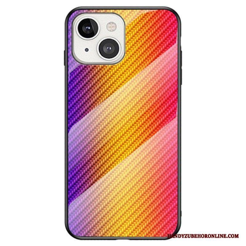 Skal iPhone 14 Kolfiberhärdat Glas