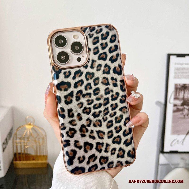 Skal iPhone 14 Leopardhudeffekt
