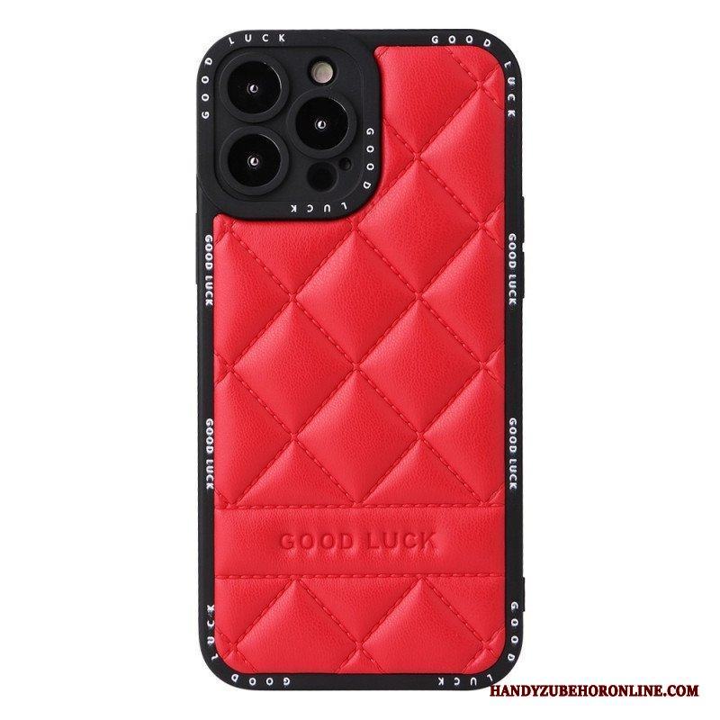 Skal iPhone 14 Pro Lycka Till Quilted