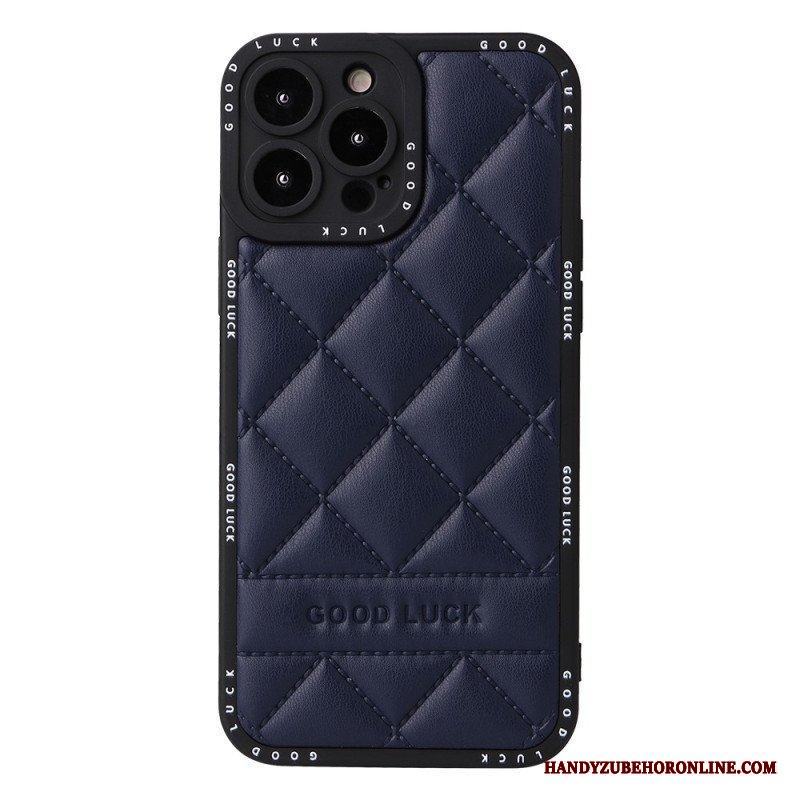 Skal iPhone 14 Pro Lycka Till Quilted