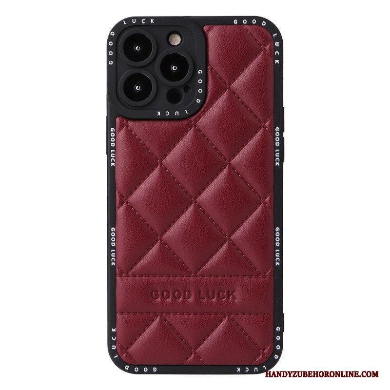 Skal iPhone 14 Pro Lycka Till Quilted