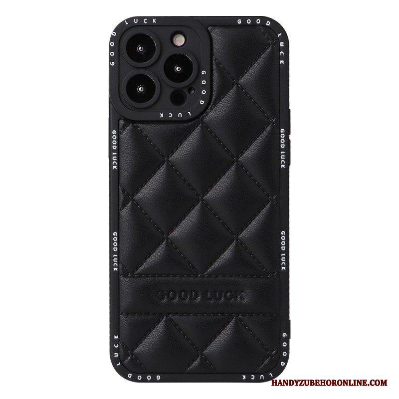 Skal iPhone 14 Pro Max Lycka Till Quilted