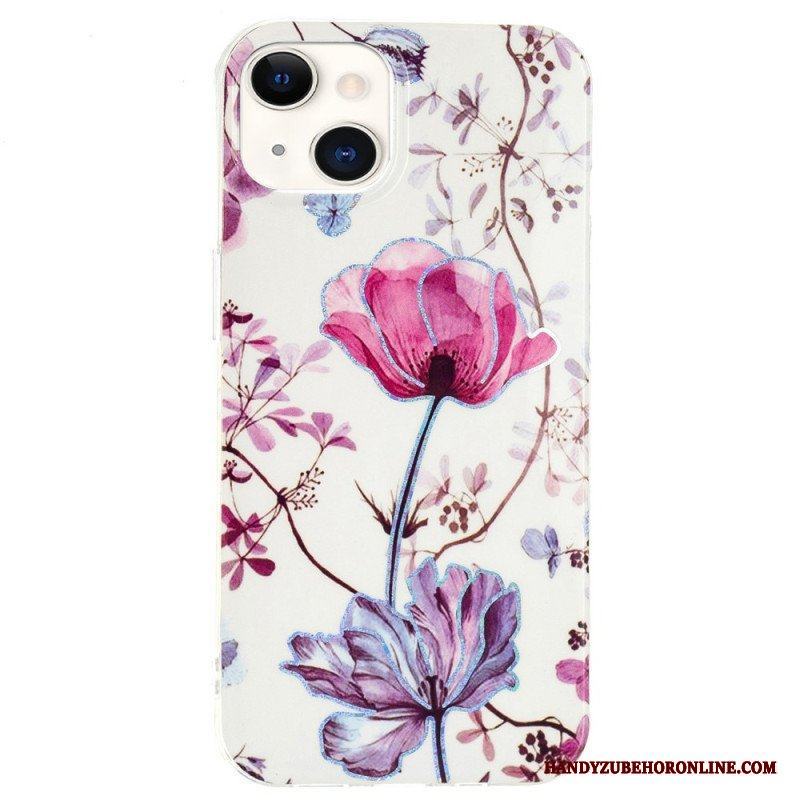 Skal iPhone 15 Plus Blommarmor