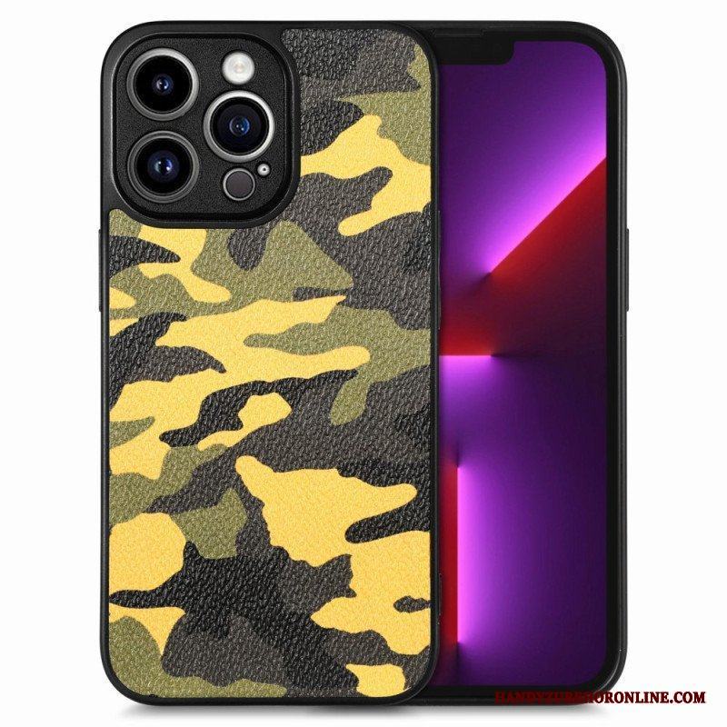 Skal iPhone 15 Pro Max Militärt Kamouflage