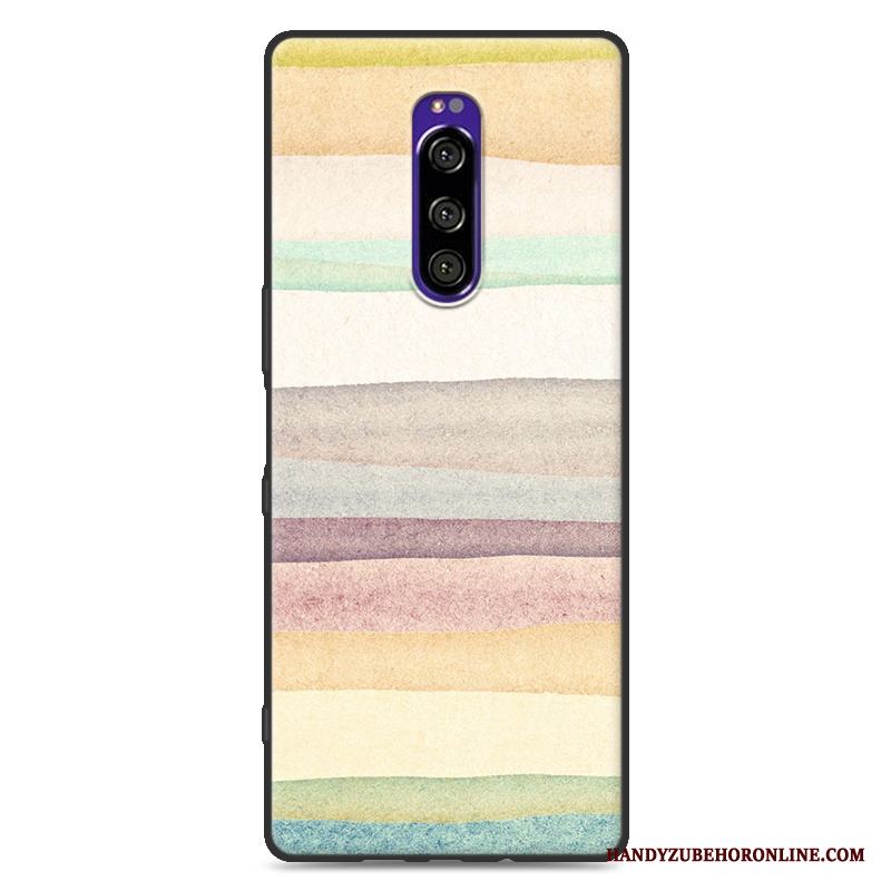 Sony Xperia 1 Fallskydd Trend Vacker Mobil Telefon Skal Kreativa Telefon