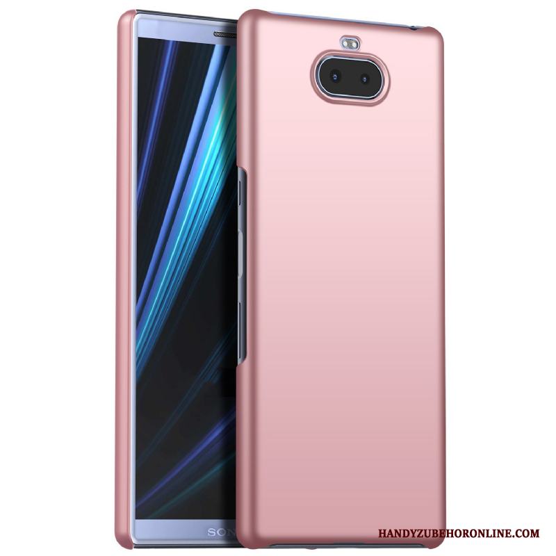 Sony Xperia 10 Grön Nubuck All Inclusive Skal Telefon Fallskydd Silkeslen Fodral