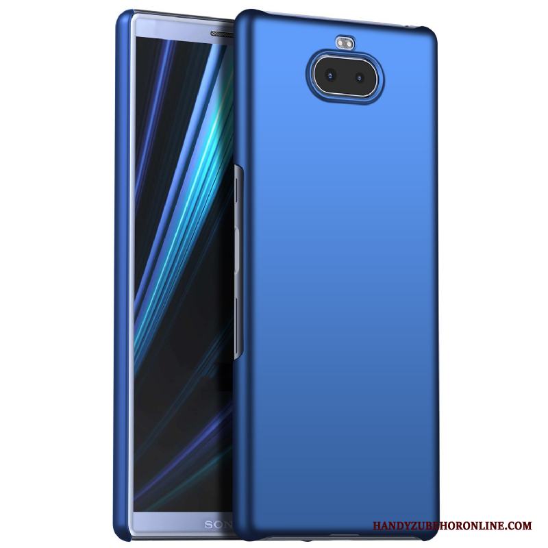 Sony Xperia 10 Grön Nubuck All Inclusive Skal Telefon Fallskydd Silkeslen Fodral