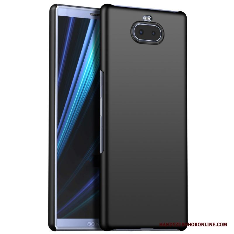 Sony Xperia 10 Grön Nubuck All Inclusive Skal Telefon Fallskydd Silkeslen Fodral