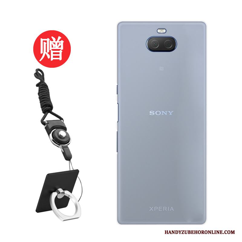 Sony Xperia 10 Skydd Fodral Skal Telefon Skärmskydd Film Härdning Svart Anpassa