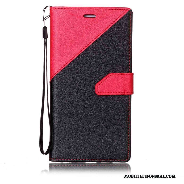 Sony Xperia E5 Röd Skal Telefon All Inclusive Svart Silikon Clamshell Fallskydd