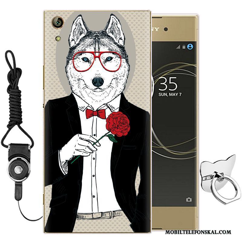 Sony Xperia L1 Mjuk Skal Telefon Tecknat Rosa Fodral Mobil Telefon Silikon