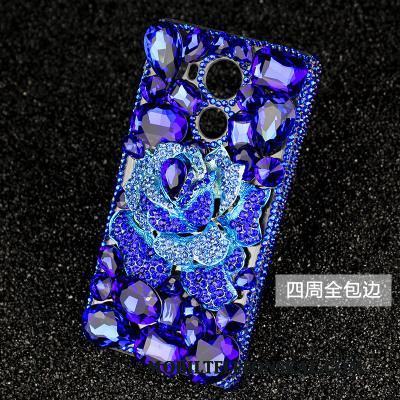 Sony Xperia L1 Skal Fallskydd Silikon Fodral Strass Telefon Mjuk