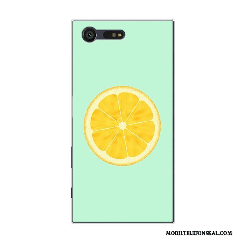 Sony Xperia X Compact Kyla All Inclusive Silikon Citron Rosa Liten Skal Telefon