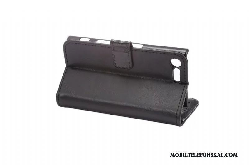 Sony Xperia X Compact Läderfodral Skal Telefon Skydd Kort Business Täcka