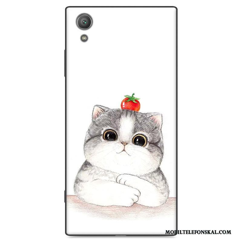 Sony Xperia Xa1 Plus Skydd Skal Telefon Fallskydd Fodral Silikon Svart Gul