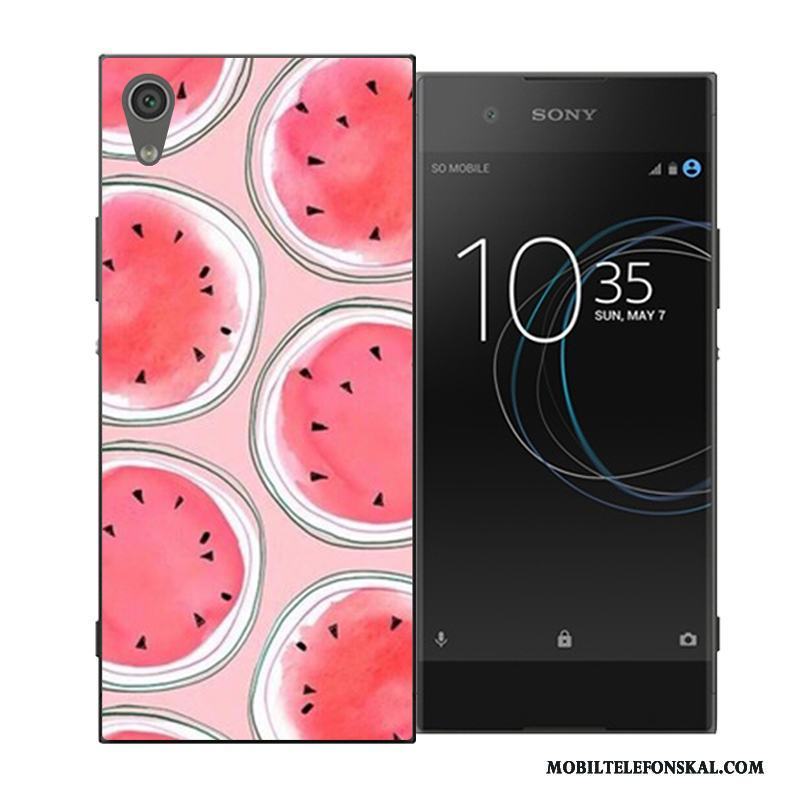 Sony Xperia Xa1 Ultra Skydd Hård Fodral Personlighet Skal Telefon Blå