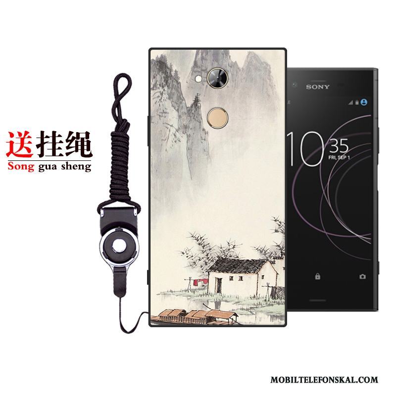 Sony Xperia Xa2 Ultra All Inclusive Fallskydd Mjuk Fodral Skal Telefon Blå Silikon