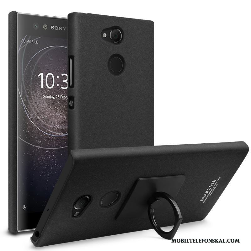 Sony Xperia Xa2 Ultra Ring Blå Skal Hård Telefon Fallskydd Fodral