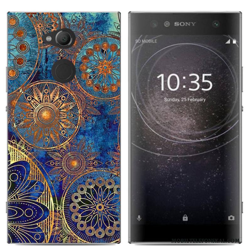 Sony Xperia Xa2 Ultra Skal Telefon Mjuk Fodral Målade Mobil Telefon Skydd Färg