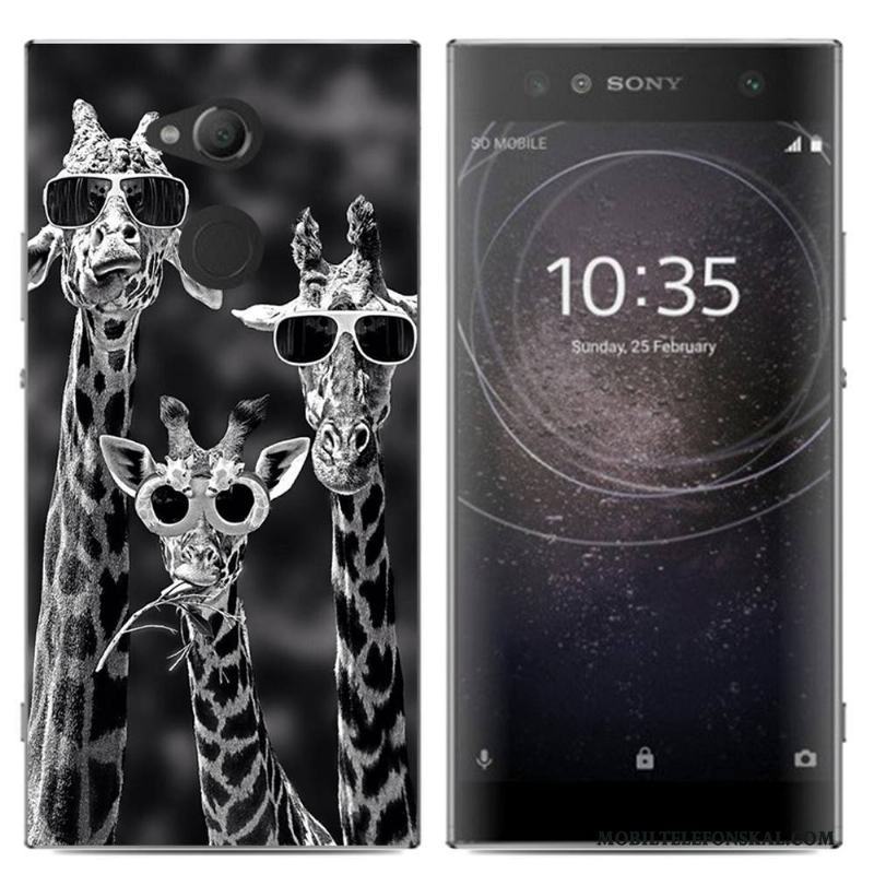 Sony Xperia Xa2 Ultra Skal Telefon Mjuk Fodral Målade Mobil Telefon Skydd Färg