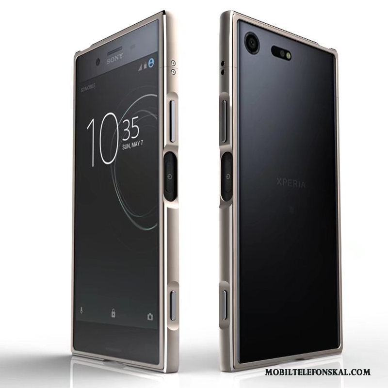 Sony Xperia Xz Premium Fallskydd Trend Metall Frame Fodral Skal Telefon Lätt Och Tunt