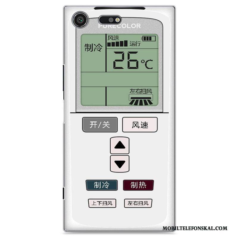 Sony Xperia Xz Premium Röd Retro Trend Kreativa Målade Fallskydd Skal Telefon