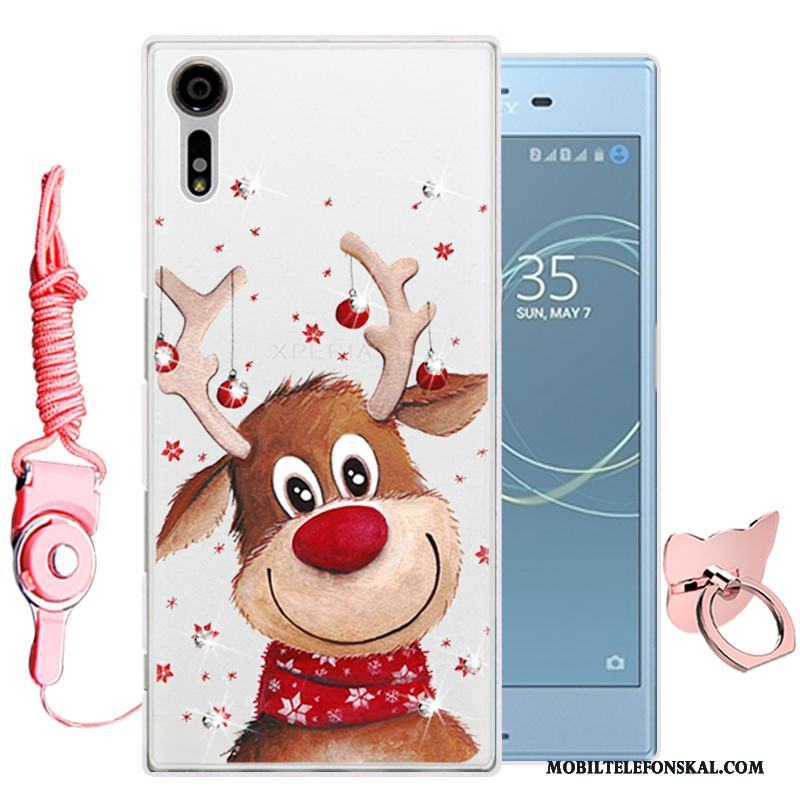 Sony Xperia Xz Silikon Mjuk Tecknat Blå Fodral Skal Telefon Skydd