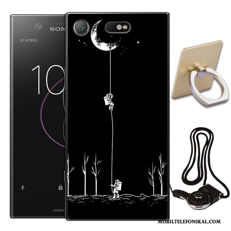 Sony Xperia Xz1 All Inclusive Skydd Skal Telefon Fallskydd Personlighet Fodral Gul