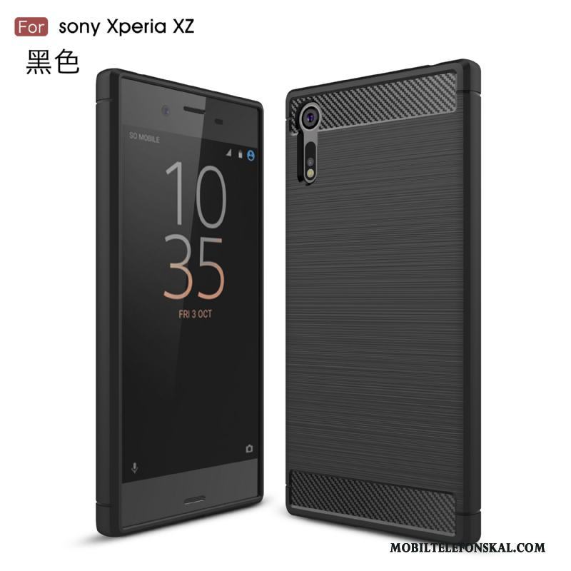 Sony Xperia Xz1 Compact All Inclusive Mobil Telefon Mjuk Fallskydd Fodral Skal Telefon Svart